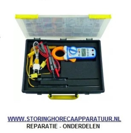 ST1800200 - Amperetang met temperatuurmeetfunctie PEAK TECH 1650 draad, oppervlakte, insteekvoeler