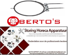 448420520 - Verwarmingselement 3000W 440V voor Betos oven