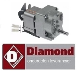 126020112 - Aandrijf tandwielmotor kippengrill DIAMOND RVG/4-CM