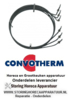135415385 - Verwarmingselement 15000W 220V VC 3 ID ø 390mm AD ø 405mm L 435mm H 110mm L1 22mm B1 300mm Convotherm
