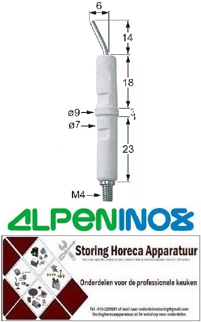 489100706 - Ontsteking bougie voor ALPENINOX