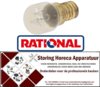 119359610 - Gloeilamp tmax 300°C fitting E14 15W 230V ø  voor oven RATIONAL