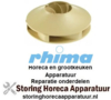 125510608 - Pompschoep ø 93mm H 32mm asafname ø 9/8mm messen 6 binnenhoogte 11mm voor waspomp vaatwasser RHIMA