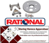 289511685 - Simmerring set ID ø 15mm AD ø 27mm aspakking flens inbouwmaat met montagemateriaal RATIONAL