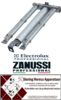 282105483 - lavasteengrill staafbrander 2-rijen L 468mm B 200mm H 45mm  Electrolux, Zanussi