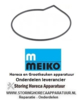 17521702 - Pompdeksel pakking vaatwasser MEIKO DV80T