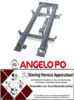301104163 - Staafbrander 2-rijen L 600mm B 300mm grillplaat ANGELO PO