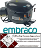 3773070187 -Compressor koelmiddel R404A type NT6220GK 3/4HP cilinderinhoud 14,5cm³ CSIR 220-240V 1540W 1890W