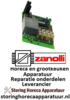 304401201 - Hoofdprintplaat voor pizzaoven ZANOLLI