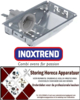 168359698 - Lampfitting L 100mm B 55mm INOXTREND