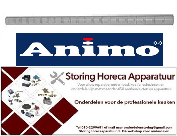 205526806 - Kijkglas AD ø 10,4mm ID ø 8,2mm H 384mm markering 1-20 voor ANIMO