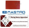 114416406 -Plakelement L 400mm B 240mm 1000W 230V t.max. 150°C met temperatuurbegrenzer silicone MASTRO