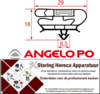 277771310 - Koeldeurrubber B 390mm L 590mm voor koeling ANGELO PO 5ER2-0ZR01