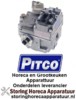 351107672 - Gasventiel voeding 24VAC gasingang 1/2" NPT gasuitgang 1/2" NPT type 7000B DER - PITCO
