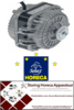 227602303 - Ventilatormotor 10/36 Watt - 220-240V 50/60Hz B 84mm kabellengte 600 mm 1300/1550U/min