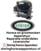 166605214 - Compressor koelmiddel R290 type NEK2150U 220/240V 50Hz LBP 11,6kg 1/2HP cilinderinhoud 13,54cm³ CSIR - FOSTER