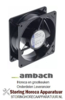 235601030 - Aaxiaalventilator L 119mm B 119mm H 38mm 230VAC 50Hz 18W AMBACH
