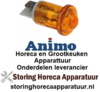153359574 - Signaallamp ø 16mm 220V geel aansluiting vlaksteker 6,3mm ANIMO