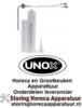 051378297 - Temperatuurvoelersset Pt100 -100 tot +450°C UNOX