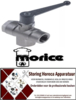315514423 - Kogelkraan  ingang 3/8" ID uitgang 3/8" ID L 59,5mm 3-wegs B 29mm H 71mm met hendelgreep MORICE