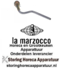 664526868 -Stoompijp zwenkbaar H 145mm ø 180mm pijp ø 10mmLA Marzocco