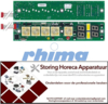 263360814 - Displayprintplaat vaatwasser L 205mm B 40mm passend voor RHIMA WD-6