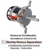 405500137 - Ventilatormotor 200-240/415V fasen 3 50/60Hz 0,185/0,55kW 900/1400U/min snelheid 2 L1 190mm OEM