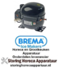 135605161 -Compressor koelmiddel R404a/R507 type NEK6210GK 220-240V 50Hz HMBP volledig hermetisch 8,5kg 3/8HP -Bremaa