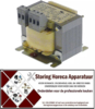 824400134 - Transformator primair 230/400VAC secundair 24VAC 100VA secundair 5A Omniwash