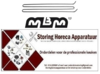 000416555 - Verwarmingselement 2000 Watt  - 240 Volt voor MBM