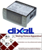 516378112 - Thermostaat elektronische regelaar DIXELL XR60CX-0N0C0 inbouwmaat 71x29mm 12V spanning AC/DC NTC/PTC
