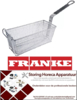 H209970765 - Frietmand staal verchroomd voor friteuse FRANKE
