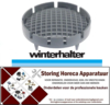 165502160 - Zeef AD ø 137mm H 49mm voor afvoereenheid vaatwasser WINTERHALTER GS302 - GS310 - GS315