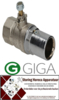 115514233 - Uitloopkraan DN25 aansluiting 3/4" totale lengte 85mm GIGA