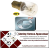 383357153 - Gloeilamp fitting E14 230V 25W t.max. 300°C glas voor oven CUPPONE