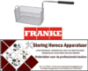 594970180 - Friteusemand L1 275mm B1 160mm H1 135mm H2 237mm staal verchroomd FRANKE FRIFRI