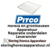 158PT00005122 - Draadrooster B 292mm D 343mm H 9mm staal verchroomd voor friteuse PITCO