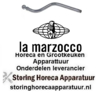 342526871 -Stoompijp draad 1/8" H 170mm L 195mm ø 14,5mm pijp ø 10mm GB/5 LA MARZOCCO