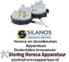 305541787 -Pressostaat dubbel drukbereik 40/20 90/35mbar aansluiting 6mm ø 58mm drukaansluiting horizontaal SILANOS