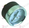 541261 -  Manometer ø 44mm drukbereik 0 tot 2,5bar draad 1/8" aansluiting keerzijde