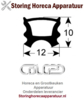 603518613 - Deurrubber klep voor vaatwasser COLGED