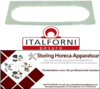 199900854 - Deurrubber L 332mm B 128mm mineraalwol voor ruit pizza oven ITALFORNI