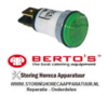 04933170800 - Signaallamp ø 13mm 400V groen  BERTOS 10LB-LD