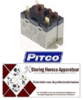 123381291 - Vermogensrelais OMRON 24VAC 25A 2NO aansluiting F6,3 overslagbevestiging bij 250V 25A - PITCO