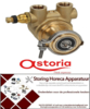 5155109998 - Pompkop aansluiting 3/8" BSP klemaansluiting 200l/h met bypass L 82,5mm ASTORIA