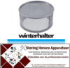 165517541 - Aanzuigfilter voor vaatwasser ø 226mm H 113mm RVS voor vaatwasser WINTERHALTER