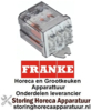 273380403 - Vermogensrelais FINDER 230VAC 16A 3CO aansluiting F6,3 overslagbevestiging FRANKE