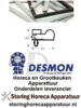 189900598 - Koeldeurrubber B 655mm L 1550mm steekmaat voor koeling  Cookmax, Desmon, Emmepi