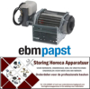 102601000 - Dwarsstroomventilator ebm-papst QLK45/0006-2513 rol ø 45mm wals L 60mm gelamineerde kerndikte 13mm