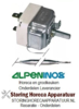 VE143375055 - Thermostaat 35°-112°C 1-polig wisselcontact voeler 130/Ø6 mm capillair 1500 mm ALPENINOX